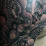 Archangel Michael tattoo by Craig Holmes