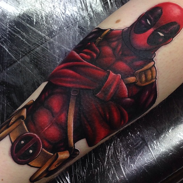 Marvel deadpool tattoo by Craig Holmes by CraigHolmesTattoo on DeviantArt