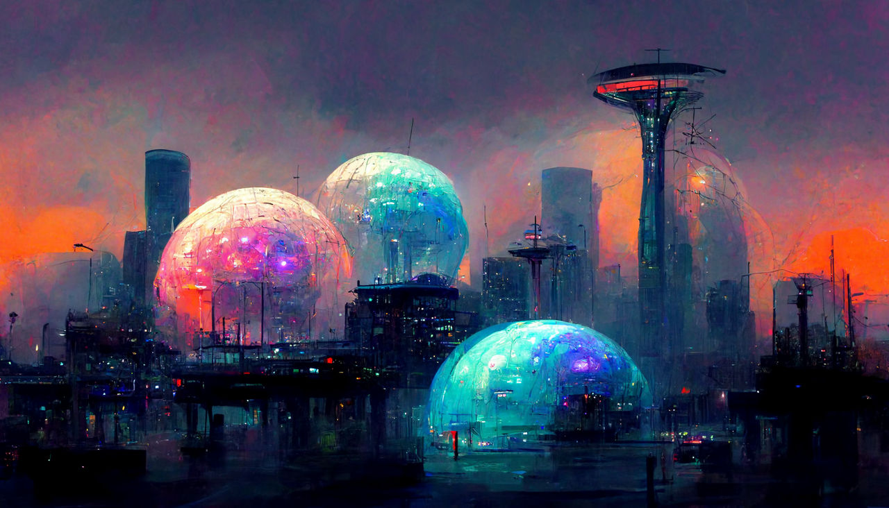 cyberpunk seattle spheres by Gooner248 on DeviantArt