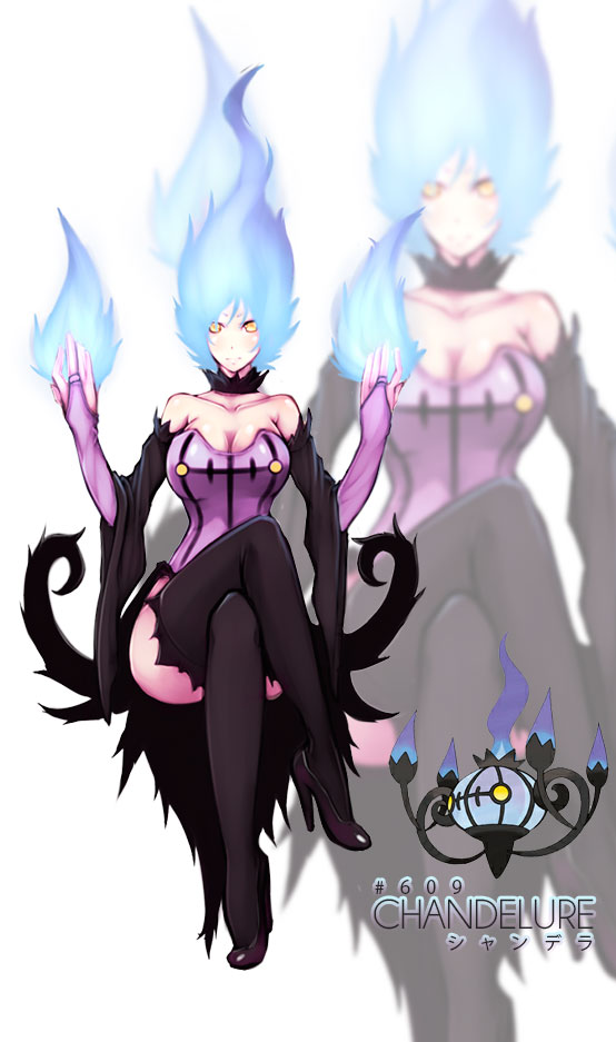 Chandelure Gijinka