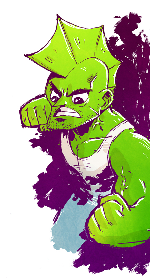 Savage Dragon Sketch