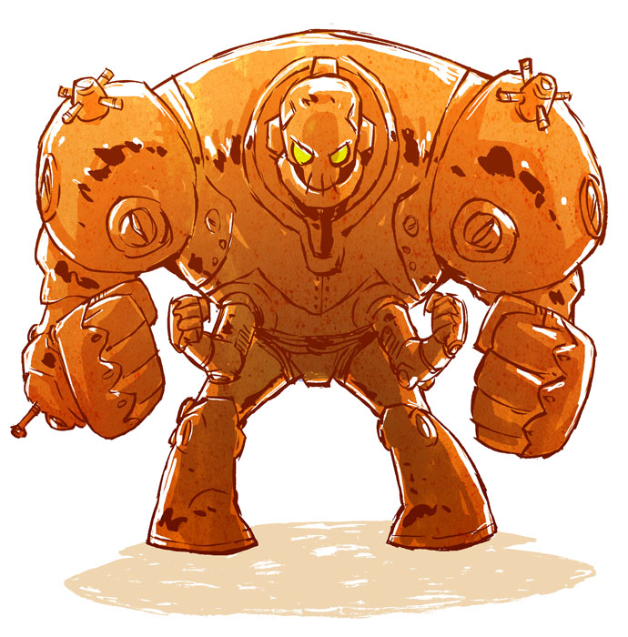 Robot Sketch by DerekHunter on DeviantArt