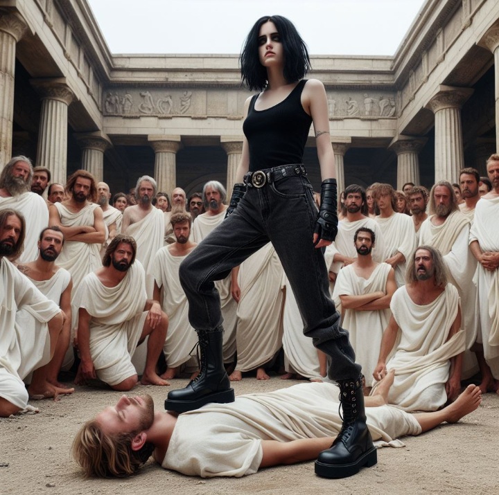 Goth Girl Hunt Ancient Greece By Avantshard On DeviantArt goth-girl-hunt-ancient-greece-by-avantshard-on-deviantart