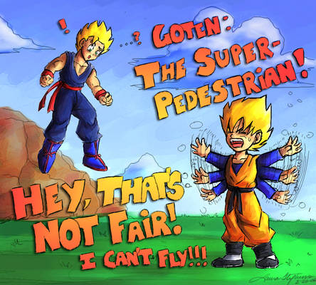 TEACH ME TO FLY Gohan-C.Goten