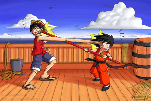 Monkey D. Luffy vs. Monkey Boy