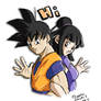 Goku and Chichi - Hi
