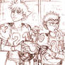 Eyeshield 21: Sketch- 3rd Yrs.