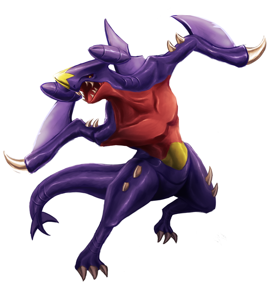 Garchomp by VenomLayzer on DeviantArt