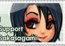 Sakasagami support Stamp