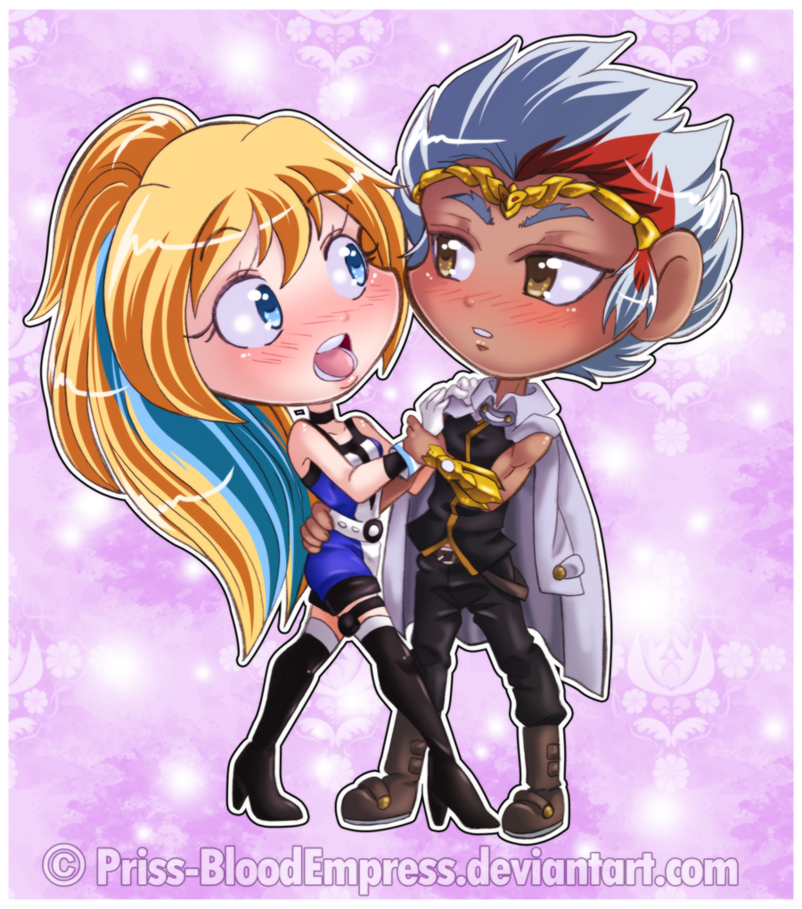 Commiss::. Chibi Ryuuga x Alyssah