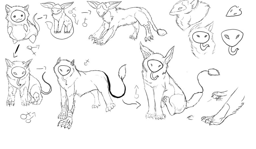 Creature Part Reff by DEAFHPN on DeviantArt