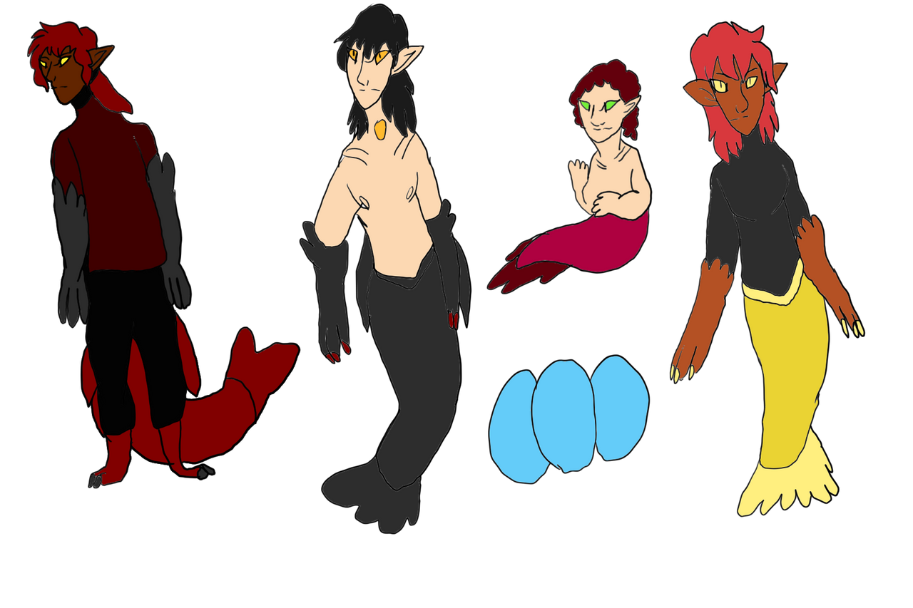 Merfolk Ryn Merfolk by DEAFHPN on DeviantArt