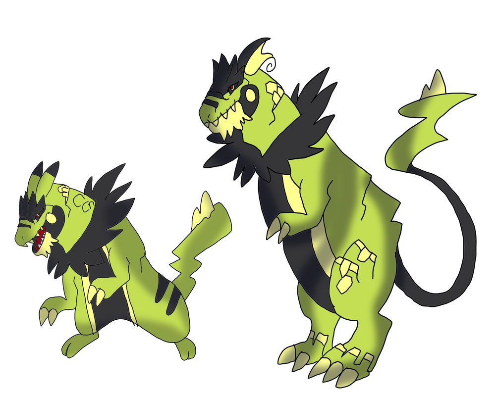 Monsters Evolutions by DEAFHPN on DeviantArt