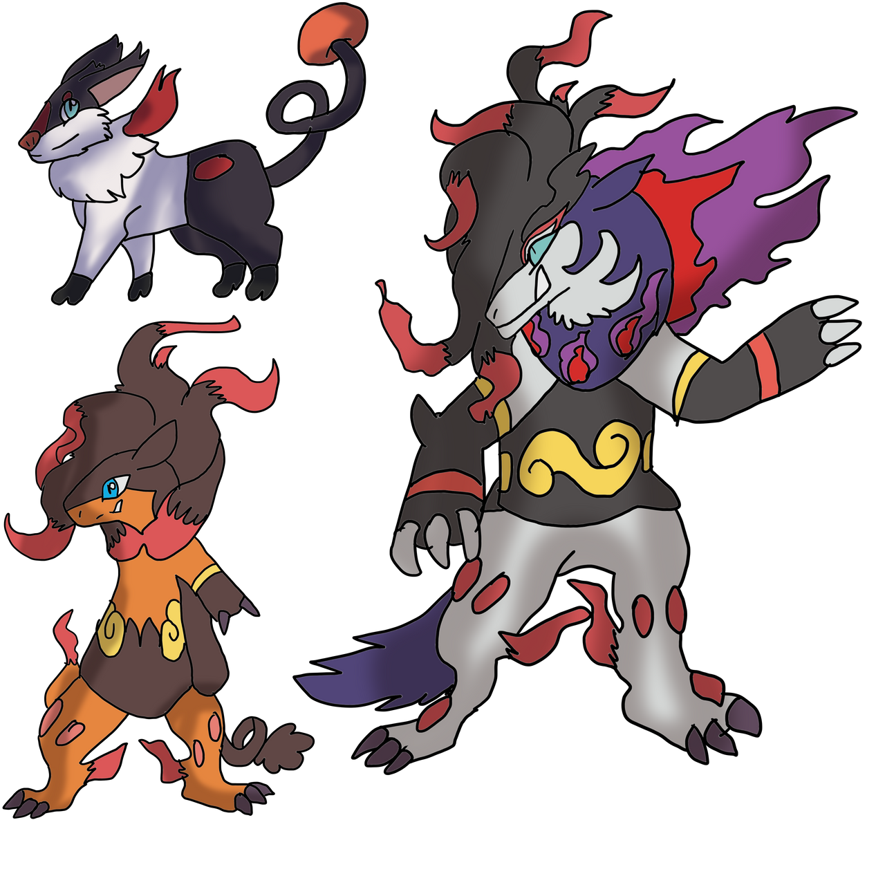 Archie Pokemon Generations Archie Levels and Evolutions by DEAFHPN on DeviantArt