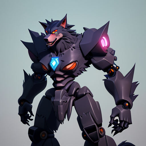 Robot Werewolf by lumat4 on DeviantArt