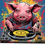 cute Pig mixing music 