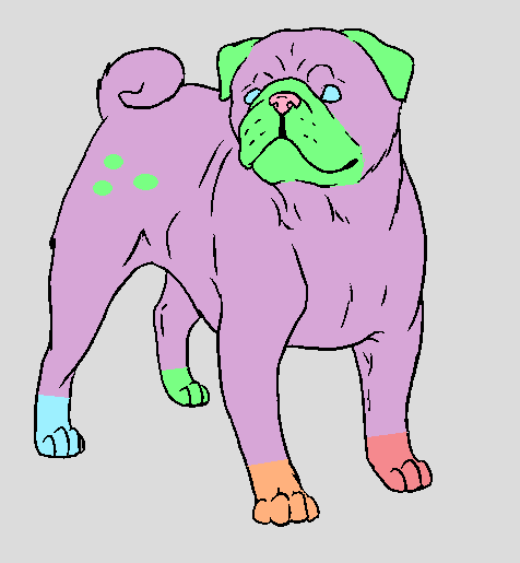 Pastel pug adopt (open)