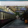 The Train Standing at Platform 1....