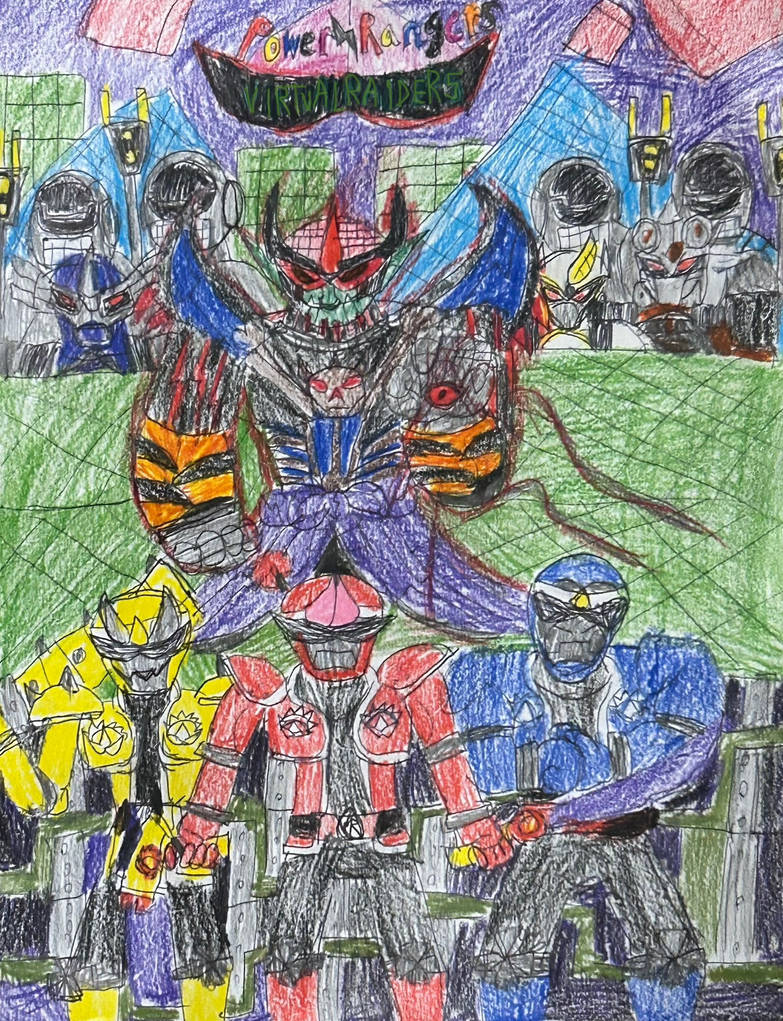 Power Rangers Virtual Raiders by Dinglebury2023 on DeviantArt