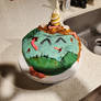 zombie cake