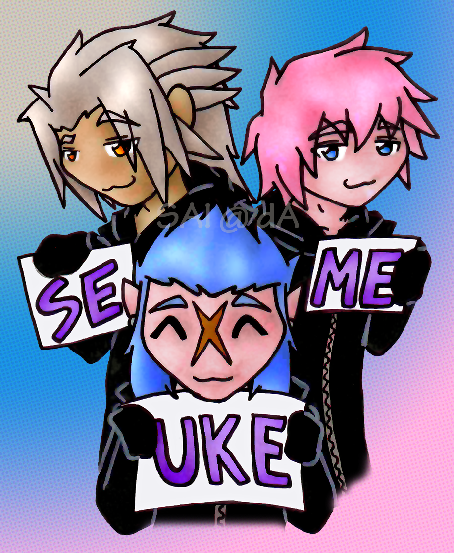 X.S.M. Two Seme and an Uke by SharpAnimationInc on DeviantArt