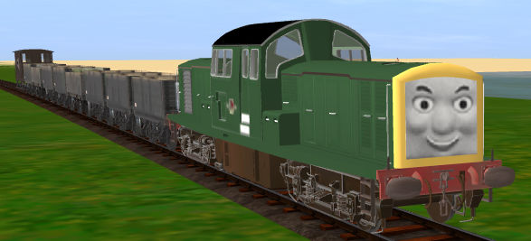 Derek Pulling A Goods Train by Shiyamasaleem on DeviantArt