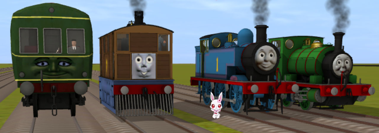 Thomas, Toby, Percy, Daisy And Ruby (RWS Styled) by Shiyamasaleem on ...