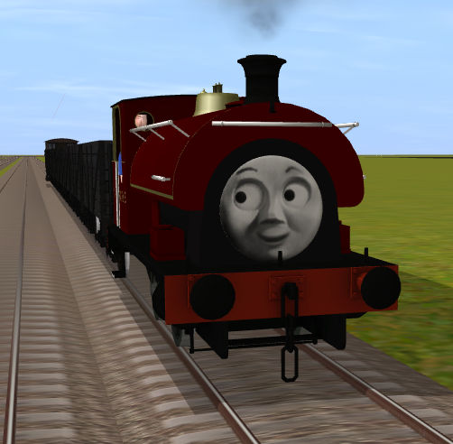 Colin Pulling A Goods Train by Shiyamasaleem on DeviantArt