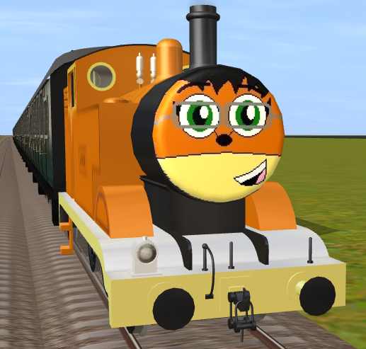 Ding Ja (The Big Mean Engine) Humanized by CheetahPearl2 on DeviantArt