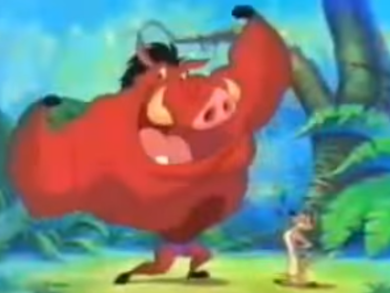 (Screenshot) Pumbaa (Muscle Form) by Shiyamasaleem on DeviantArt