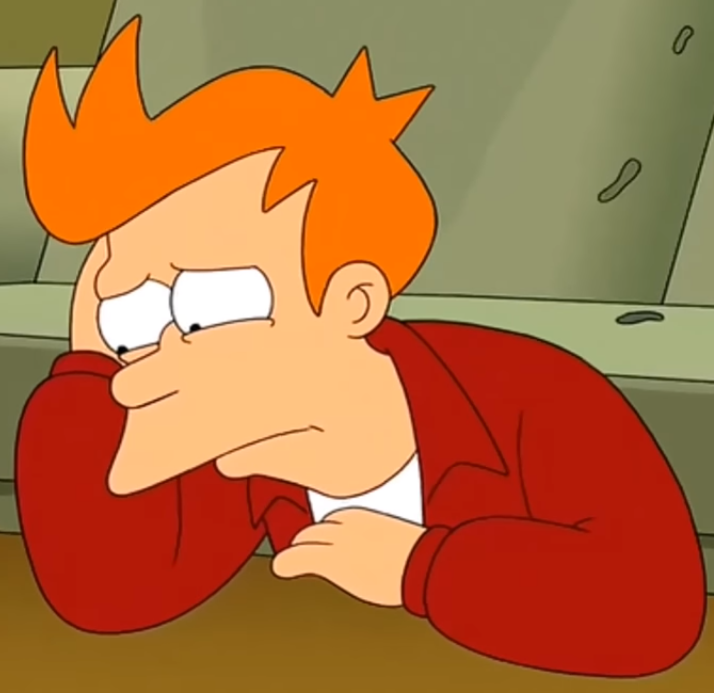 (Screenshot) Phillip J Fry Being Sad (S06E01) by Shiyamasaleem on ...