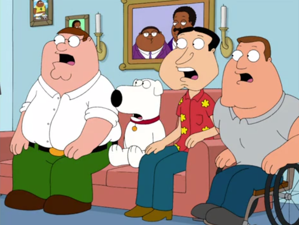 (Screenshot) Peter, Brian, Glenn And Joe Surprised by Shiyamasaleem on ...