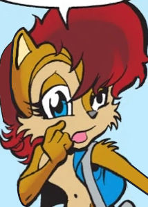 Archie Sally Renders (Screenshot) Sally Acorn (Archie) (#79) by Shiyamasaleem on DeviantArt
