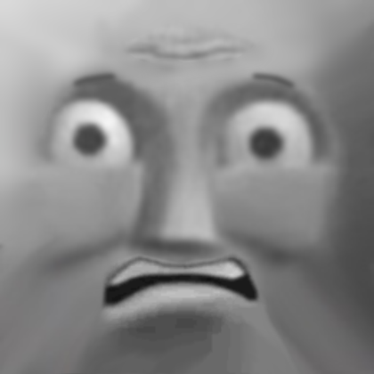 Thomas Scared Face Vector by ThomasTrainfan2006 on DeviantArt