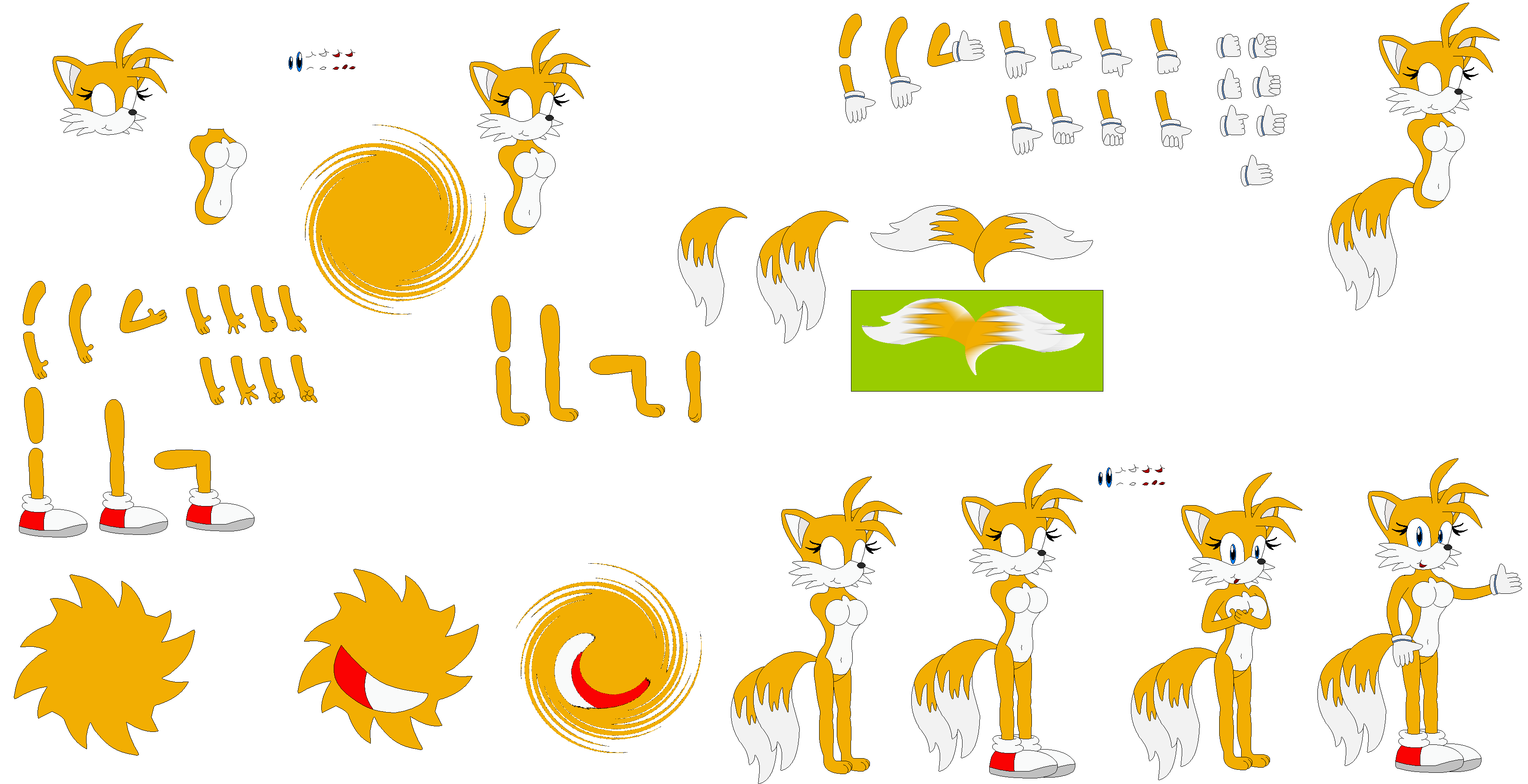 Miles Tails Prower (Genderbent) Character Creator by Shiyamasaleem on ...