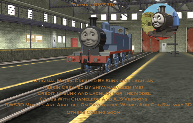 Thomas Rws Edit Trainz Releases: Thomas (RWS3D) (2006 Reskin) by Shiyamasaleem on ...