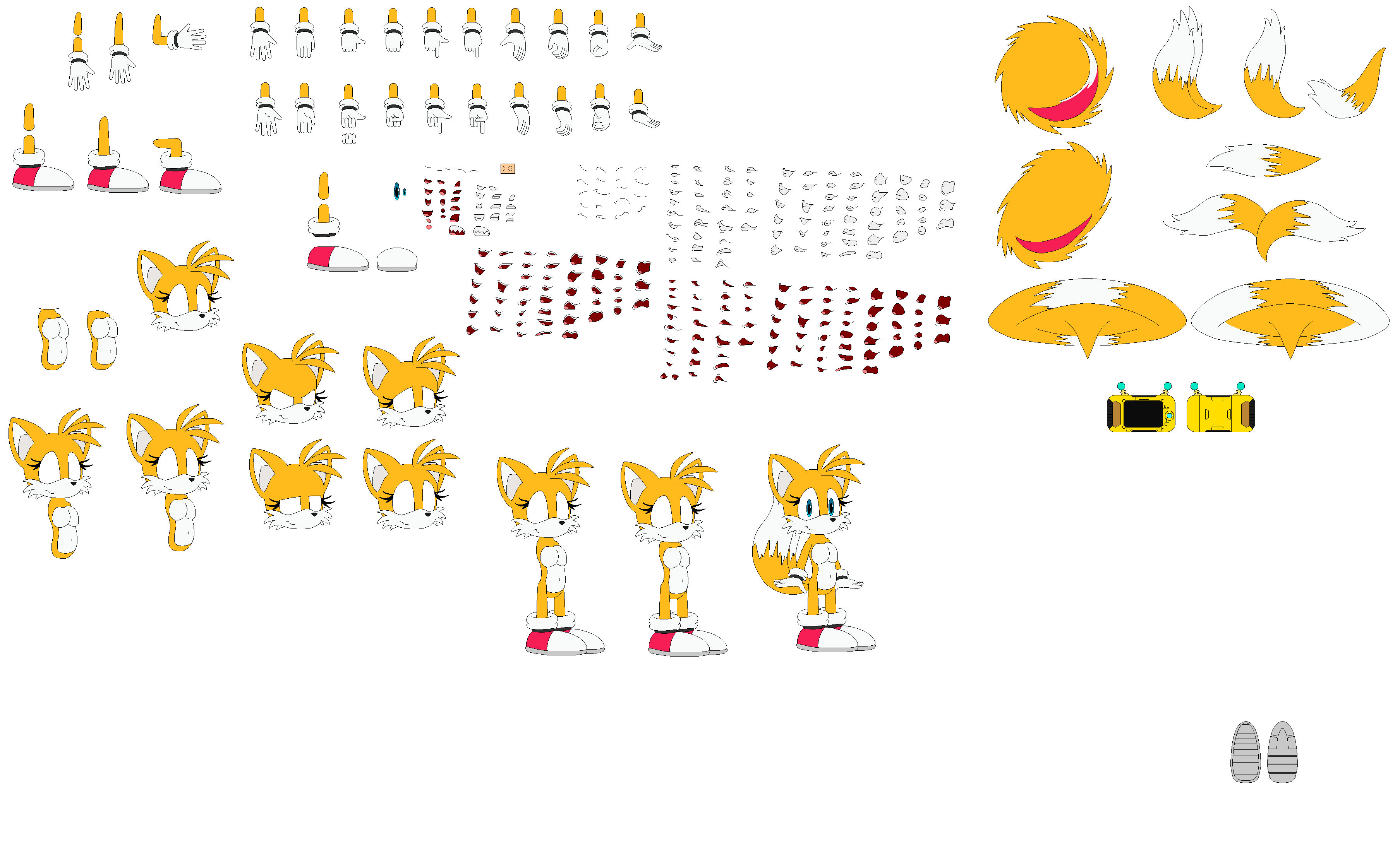 Miles Tails Prower (Genderbent) Zeskverta Builder by Shiyamasaleem on ...