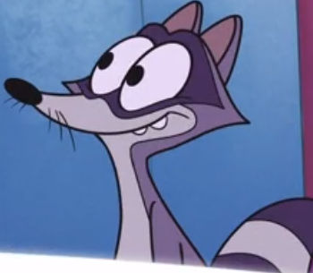 Tuttle Raccoon (Screenshot) Derek The Raccoon (S02E03) (V4) by Shiyamasaleem on DeviantArt