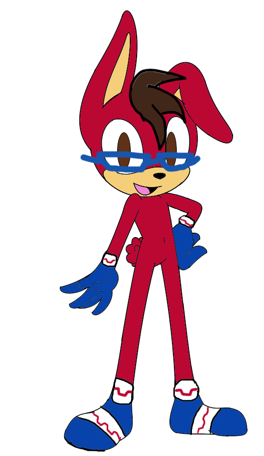 Red the Rabbit by Jared-The-Rabbit on DeviantArt