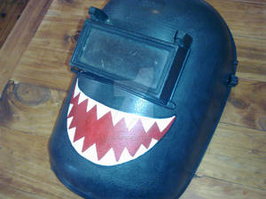 Welding Mask Painted