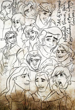 Disney Sketchdump