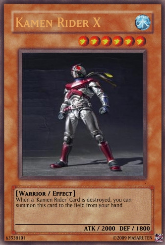 Kamen Rider X by masaruten on DeviantArt