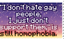 not supporting lgb people is homophobia