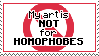 My Art Is Not For Homophobes