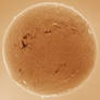 The sun on Nov 8