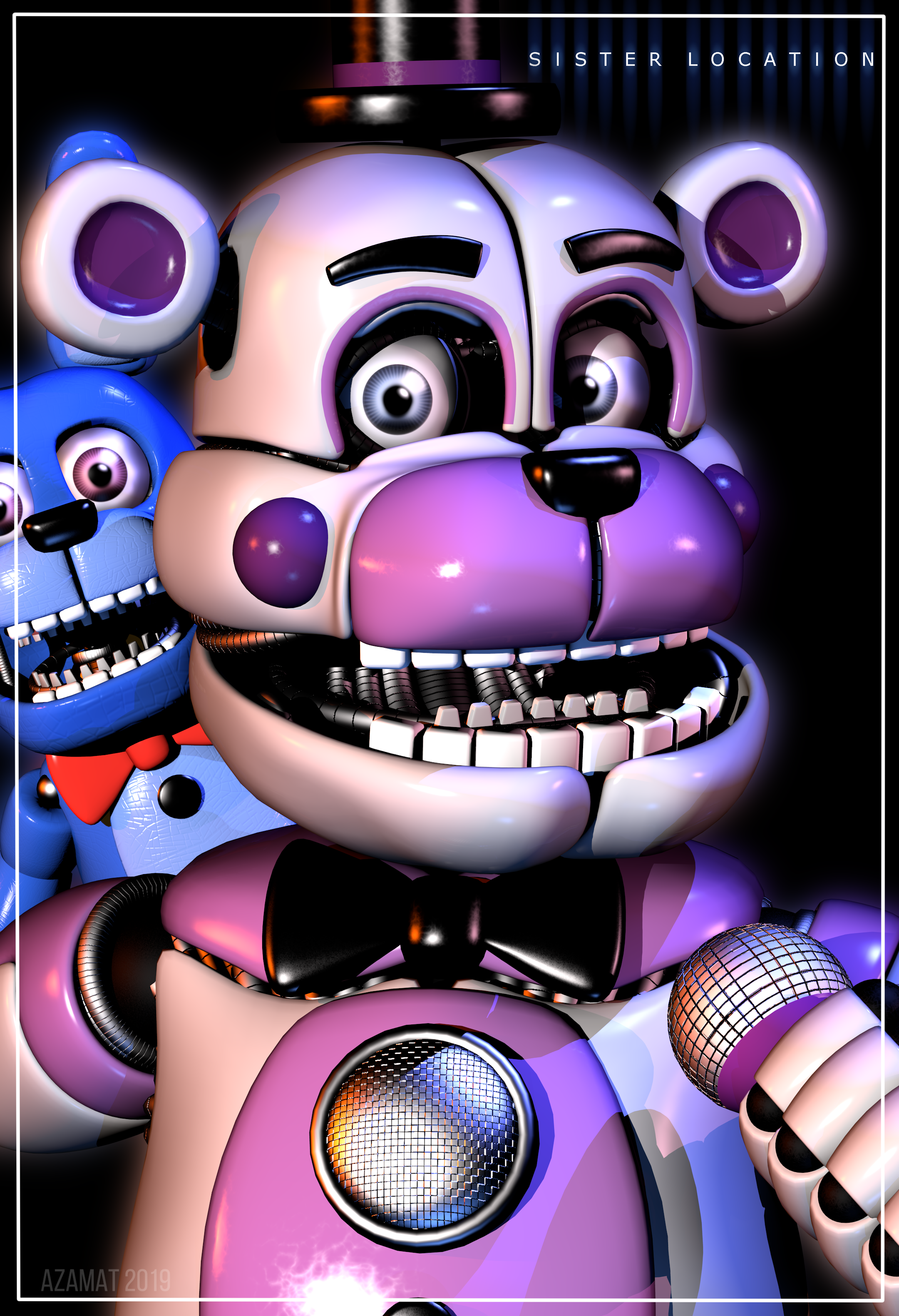 Five nights at Freddy's: Sister location poster by AzamatBlender on  DeviantArt