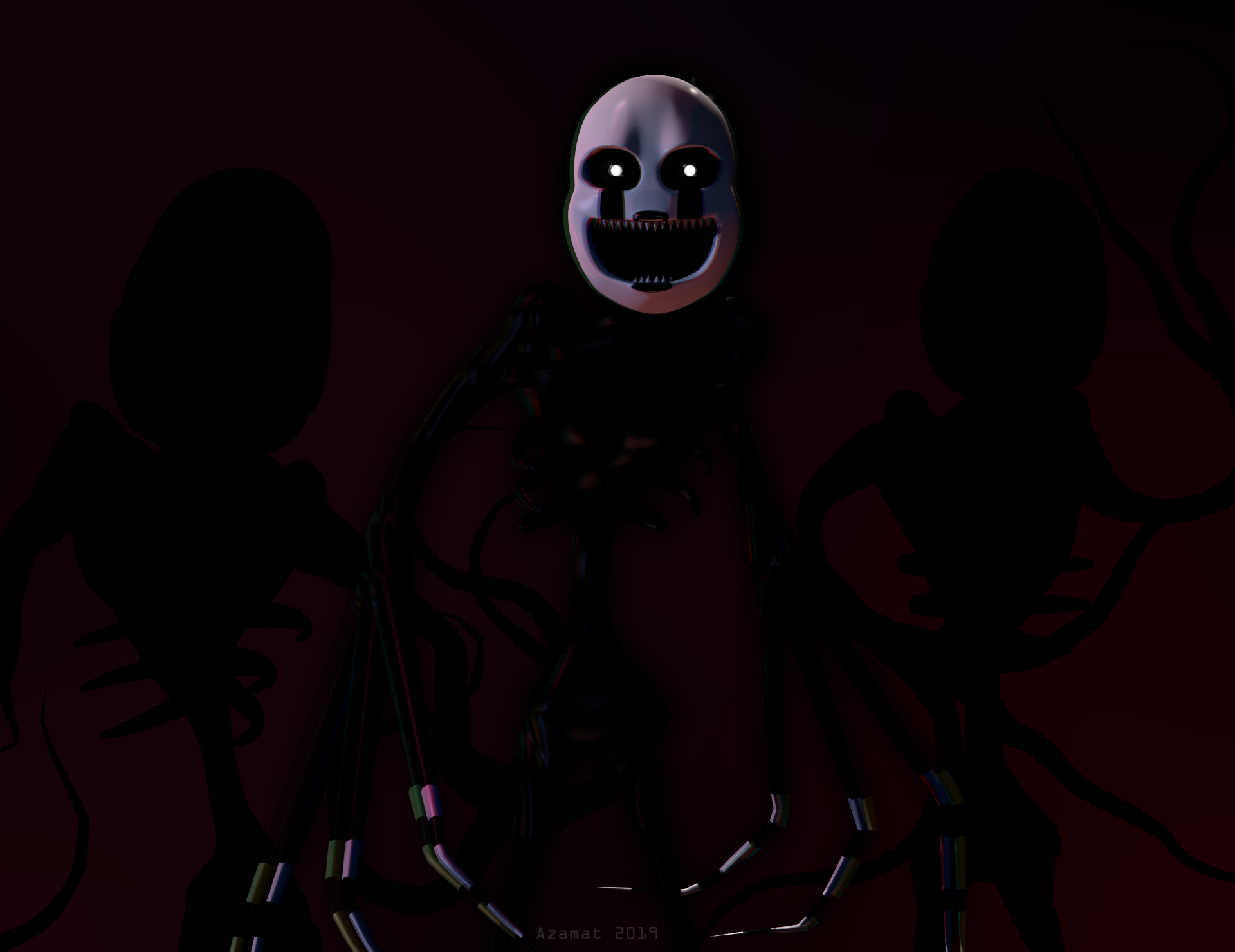 fnaf 4 puppet by redthehedgehog2003 on Newgrounds