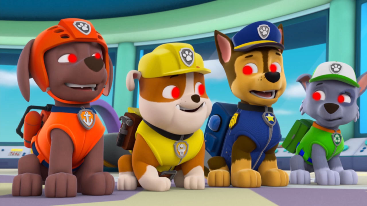 Scare Paws PAW Patrol - Scary Eyed Pups (4) by JaytheFox99 on DeviantArt