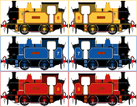 The Tri-ang Trio by JaytheFox99 on DeviantArt