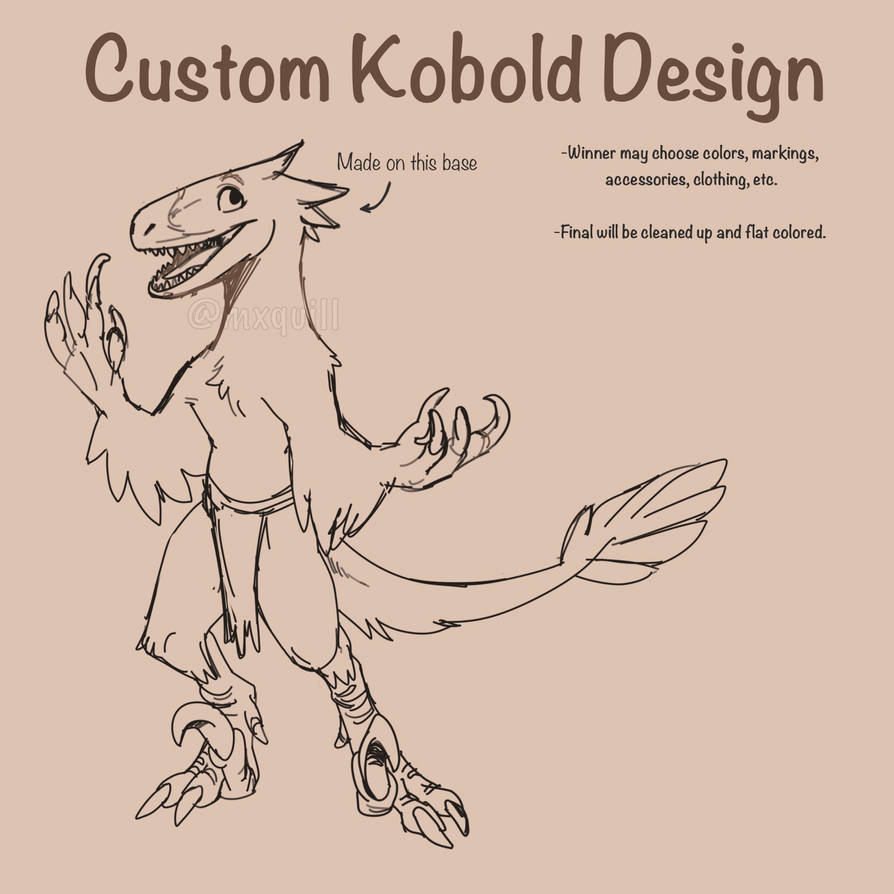 Kobold Raptor Rider CUSTOM Kobold Raptor Design by PALE0PUNK on DeviantArt